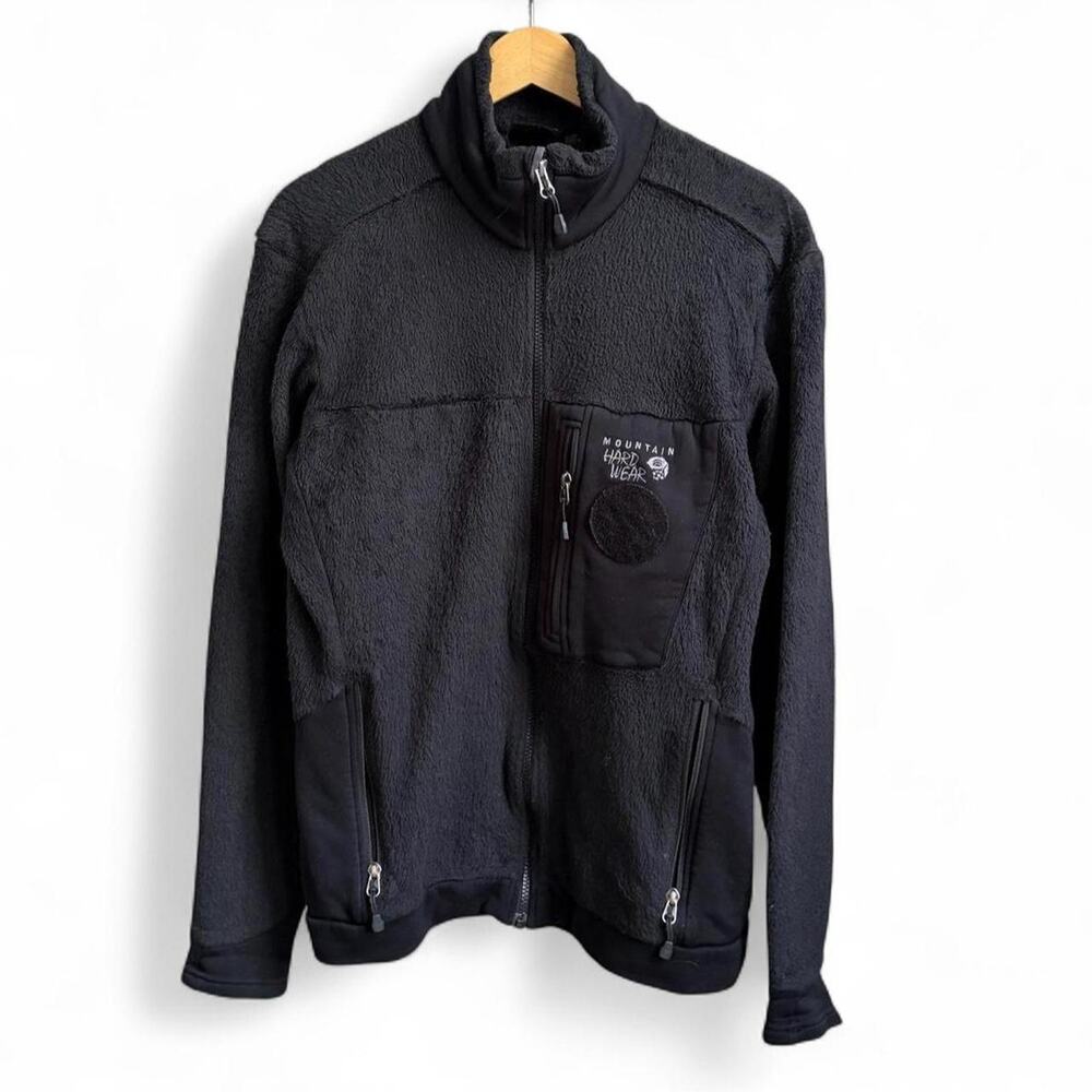 Mountain Hardwear Polartec Fleece Zip Up Jacket Mens M Gorpcore Sherpa